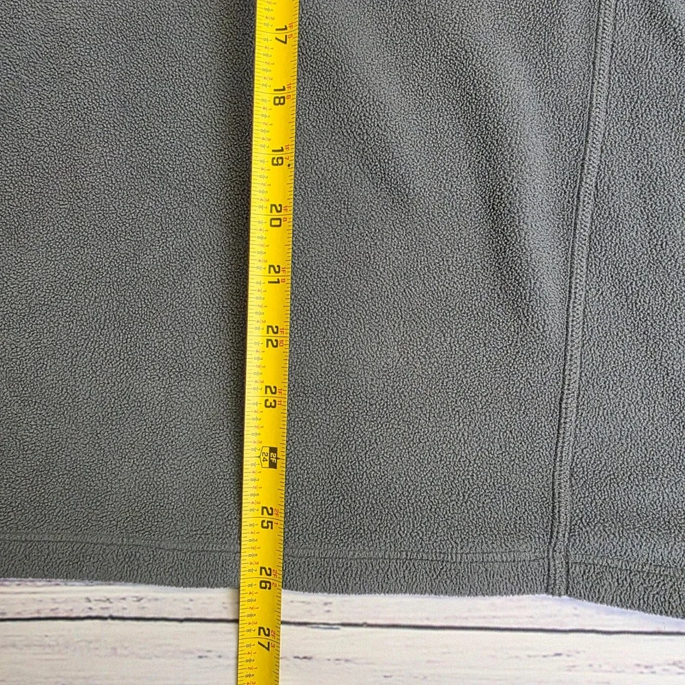 Eddie Bauer First Ascent Polartec‎ Fleece Pullover Mens Large Gray 1/4 Zip 0677